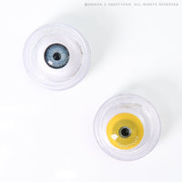 Sweety Mini Sclera Yellow (1 lens/pack)-Mini Sclera Contacts-UNIQSO UK