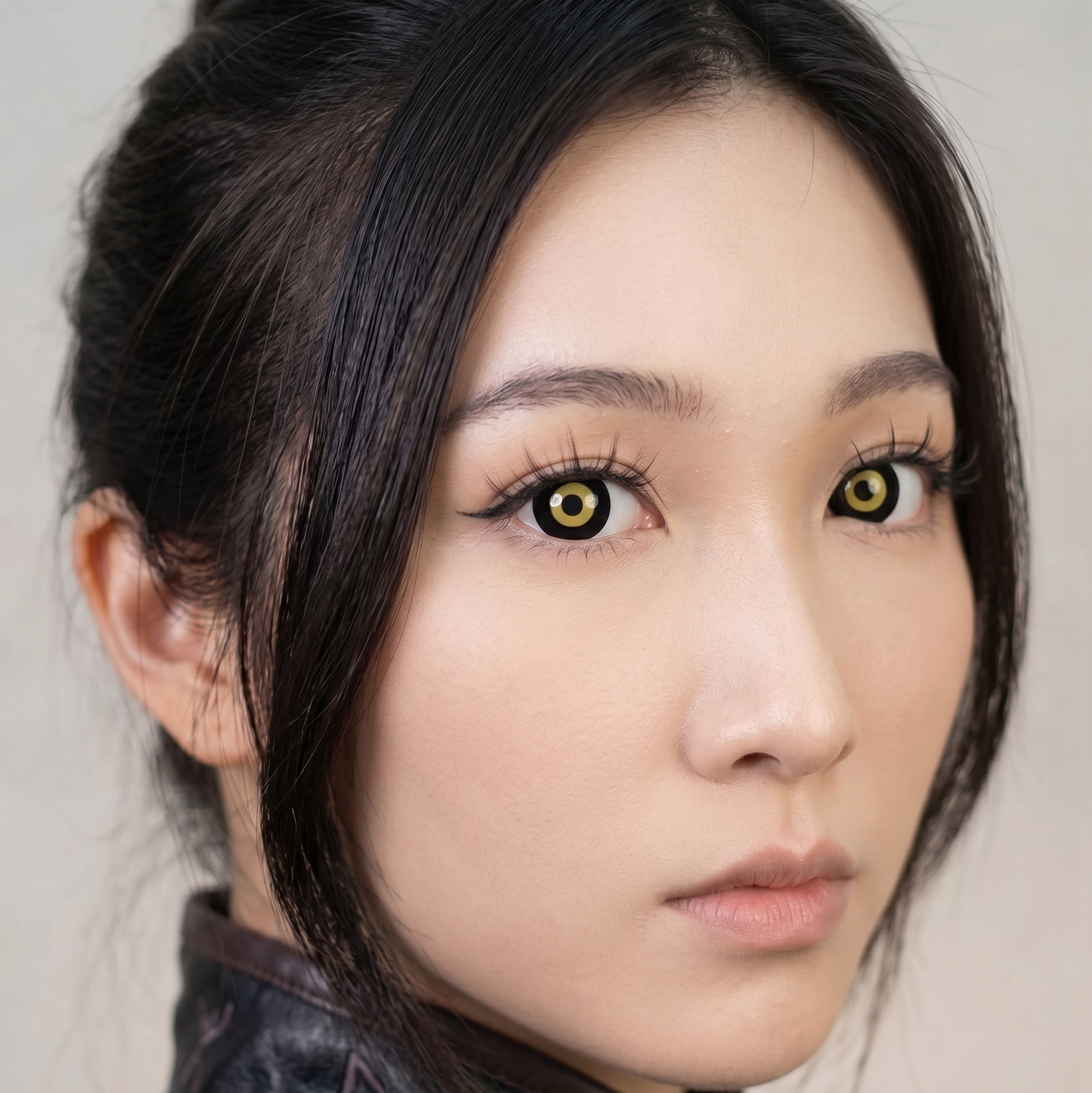 Sweety Mini Sclera Yellow Ghoul (1 lens/pack)-Mini Sclera Contacts-UNIQSO UK