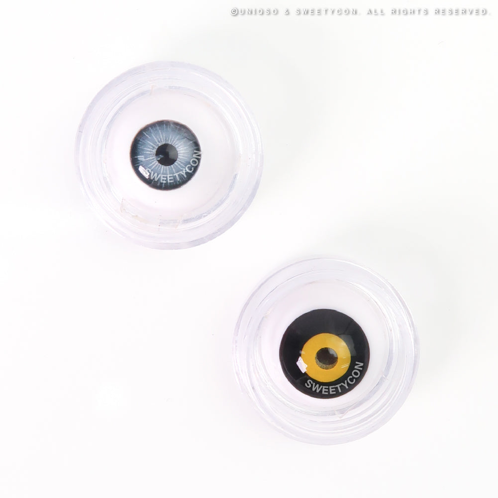 Sweety Mini Yellow Ghoul (1 lens/pack)-Crazy Contacts-UNIQSO UK
