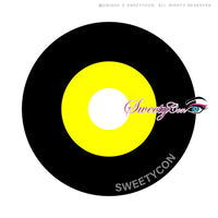 Sweety Mini Yellow Ghoul (1 lens/pack)-Crazy Contacts-UNIQSO UK