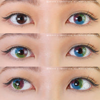 Sweety Multil Rainbow (1 lens/pack)-Colored Contacts-UNIQSO UK