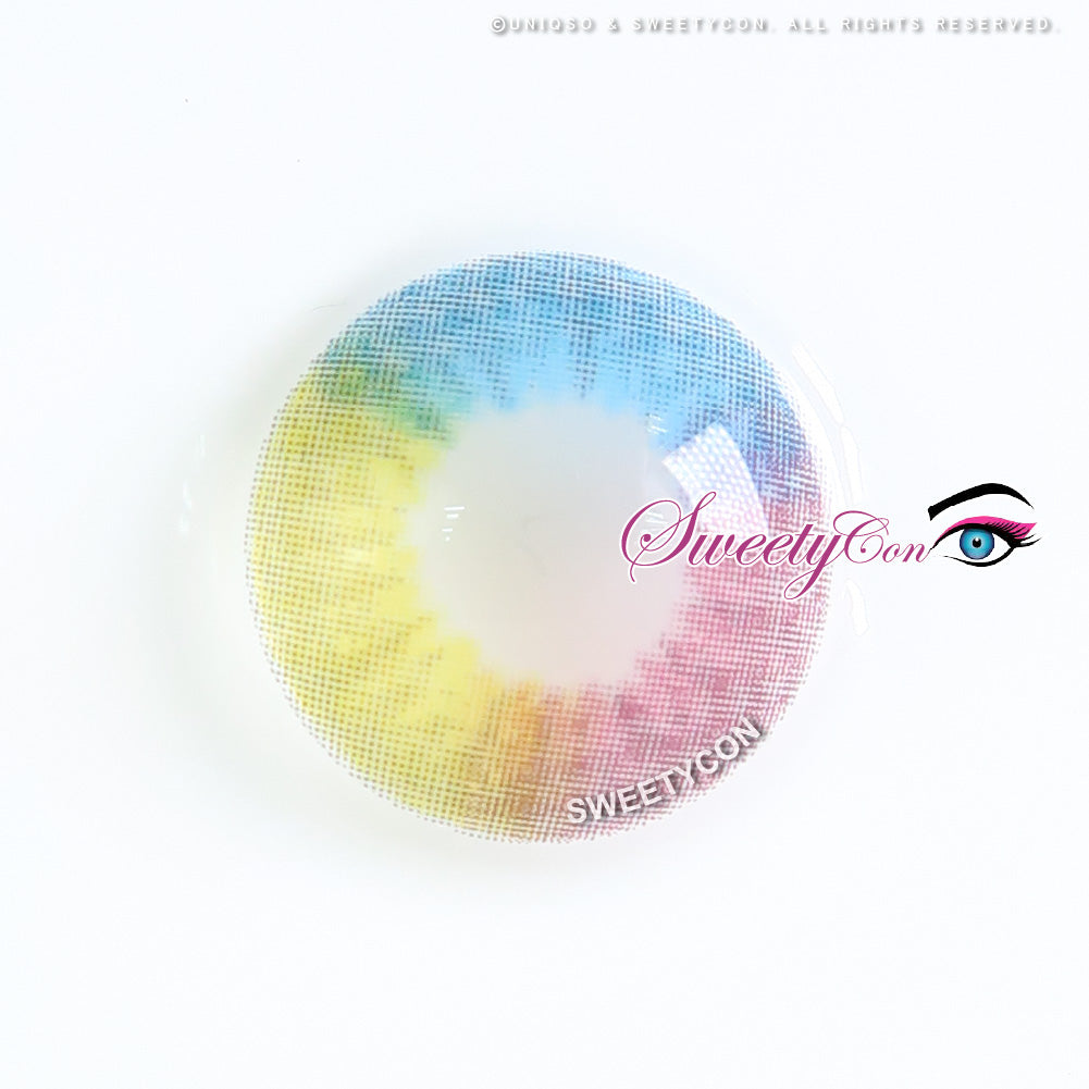 Sweety Multil Rainbow (1 lens/pack)-Colored Contacts-UNIQSO UK