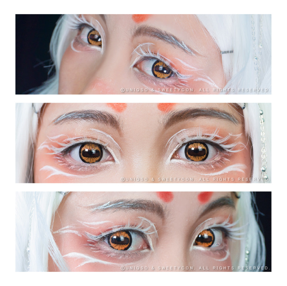 Sweety Mystic Goat Eye (1 lens/pack)-Colored Contacts-UNIQSO UK