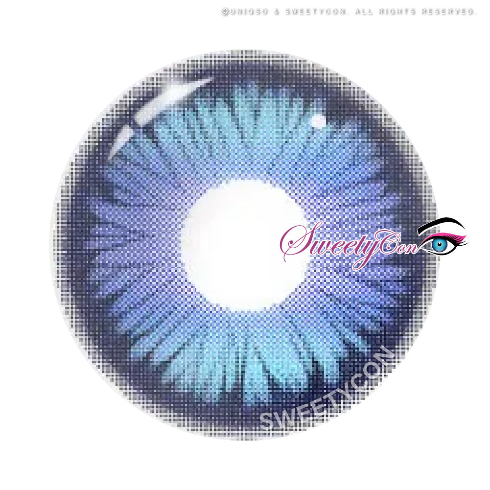 Sweety Mystic Wing Blue (1 lens/pack)-Colored Contacts-UNIQSO UK