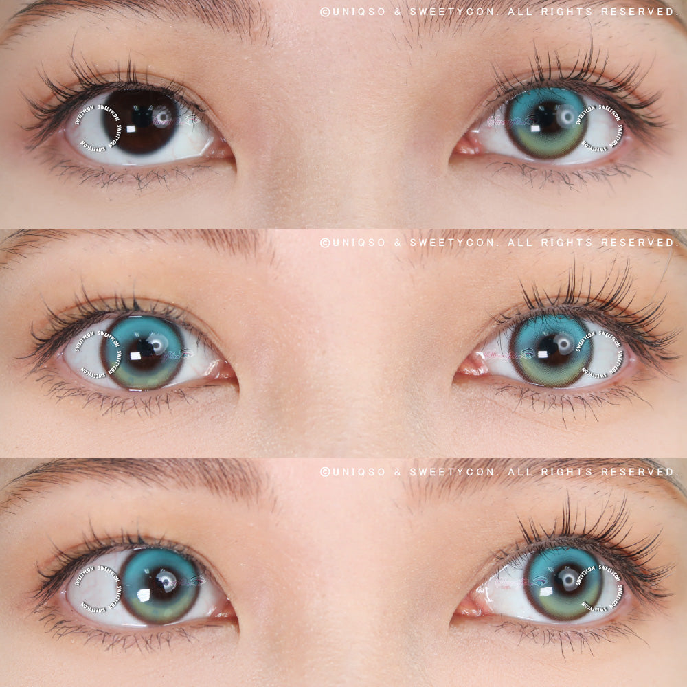 Sweety Neon Green (1 lens/pack)-Colored Contacts-UNIQSO UK