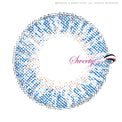Sweety Ocean Blue Hazel (1 lens/pack)-Colored Contacts-UNIQSO UK