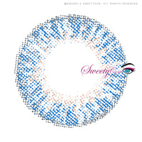 Sweety Ocean Blue Hazel (1 lens/pack)-Colored Contacts-UNIQSO UK