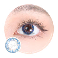 Sweety Ocean Blue Hazel (1 lens/pack)-Colored Contacts-UNIQSO UK