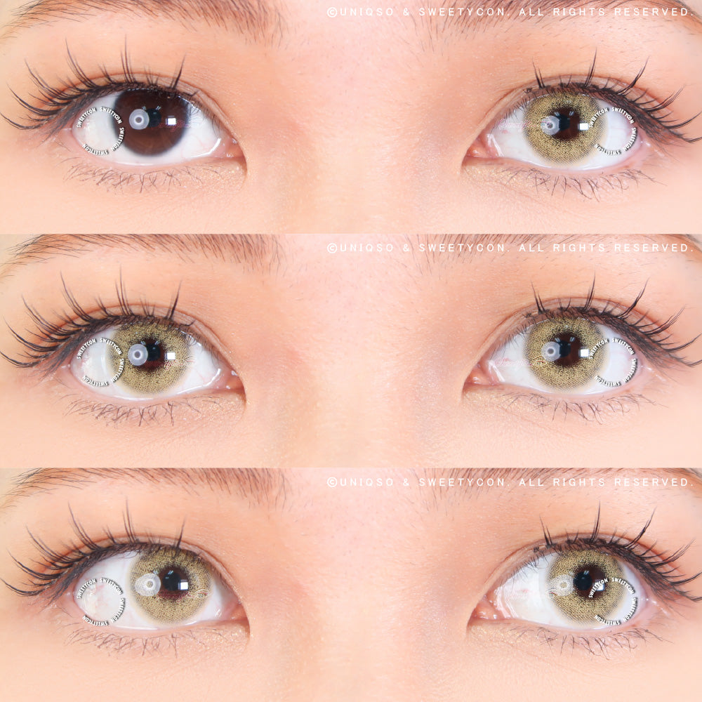 Sweety Ocean Brown (1 lens/pack)-Colored Contacts-UNIQSO UK