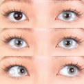 Sweety Ocean Cyan Grey (1 lens/pack)-Colored Contacts-UNIQSO UK