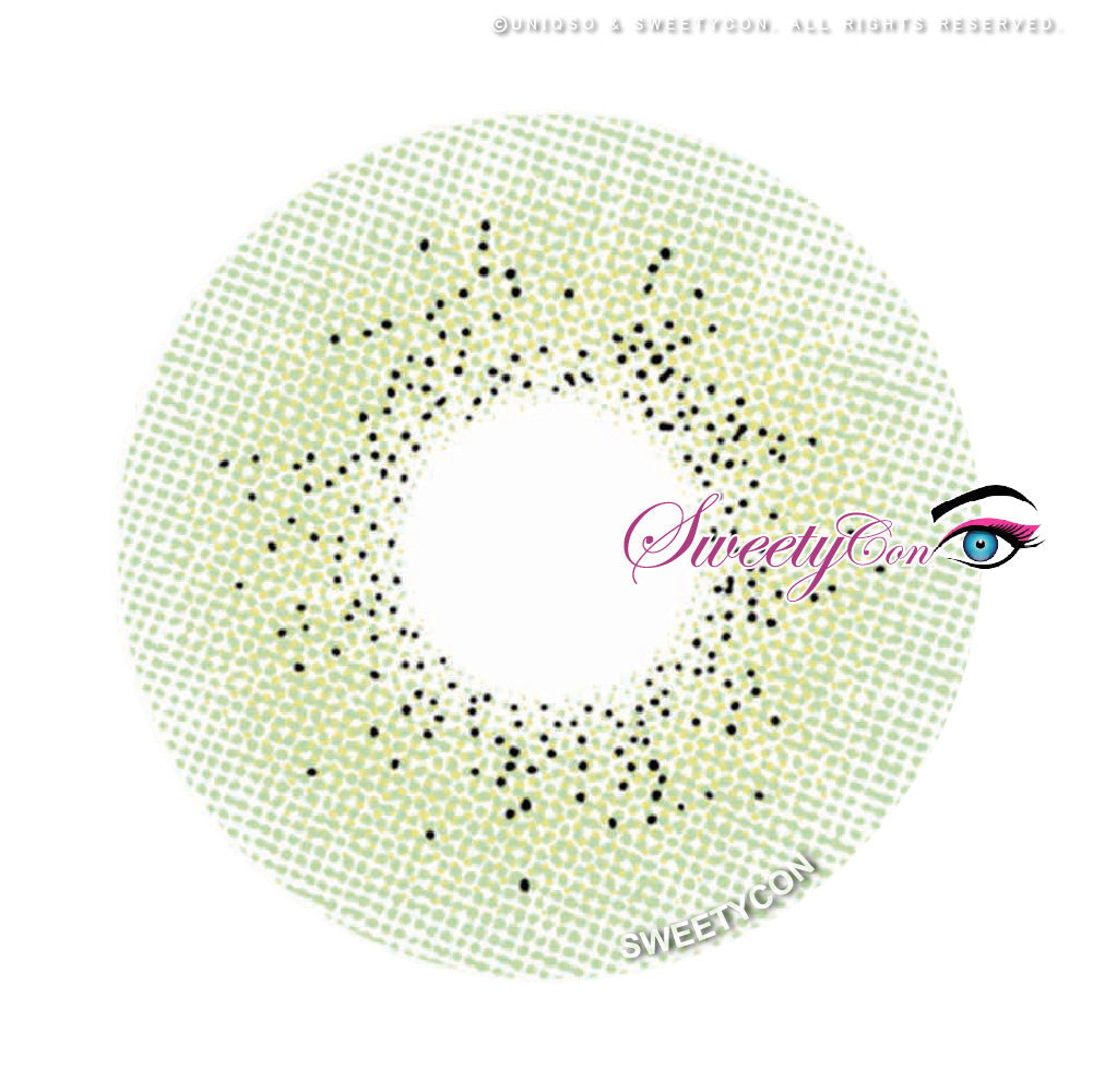 Sweety Ocean Green (1 lens/pack)-Colored Contacts-UNIQSO UK