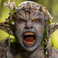 Sweety Orange Sclera Contacts - Orange Elf / Dark Phoenix (1 lens/pack)-Sclera Contacts-UNIQSO UK