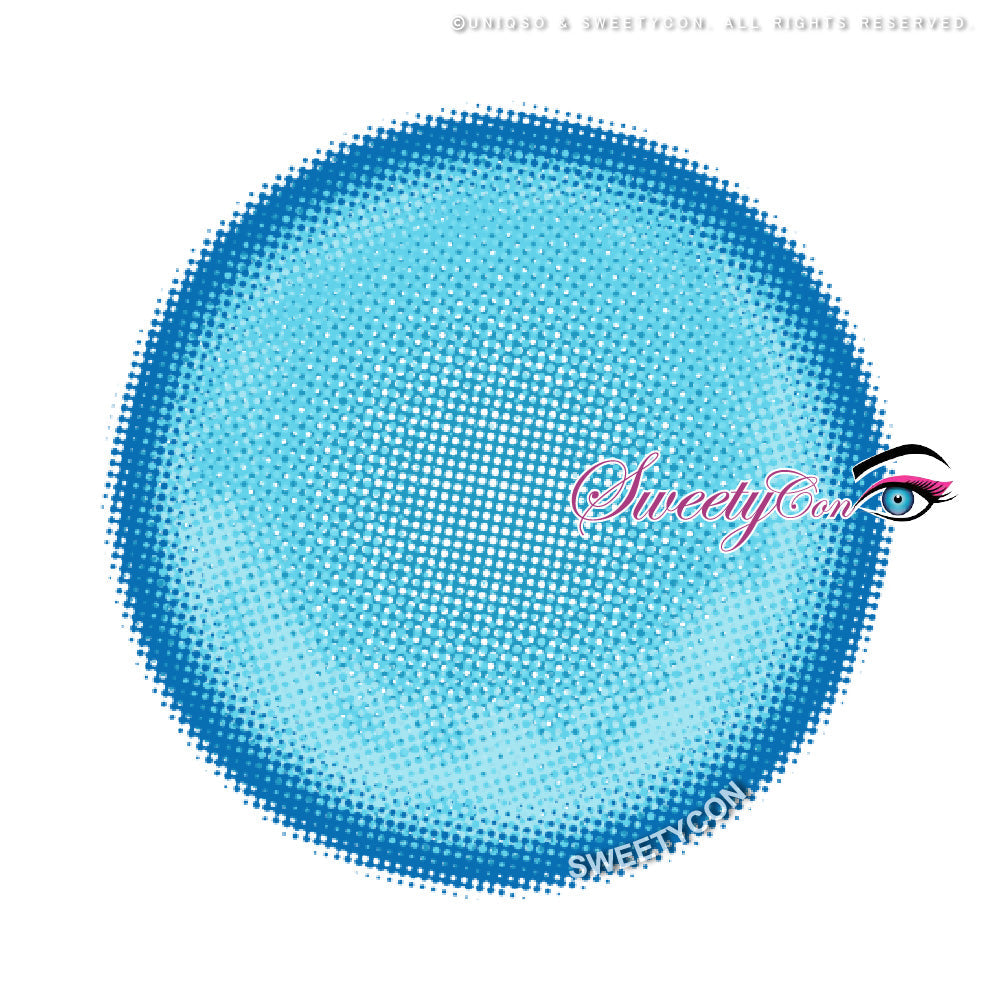 Sweety Paradise Blue (1 lens/pack)-Colored Contacts-UNIQSO UK