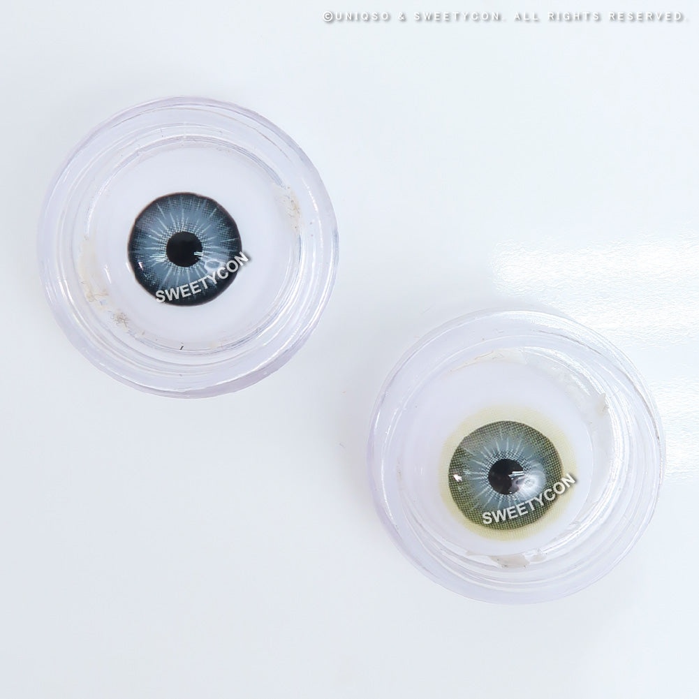 Sweety Polar Lights Yellow Green (1 lens/pack)-Colored Contacts-UNIQSO UK