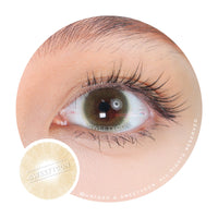 Sweety Polar Lights Yellow Green (1 lens/pack)-Colored Contacts-UNIQSO UK