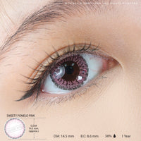 Sweety Pomelo Pink (1 lens/pack)-Colored Contacts-UNIQSO UK