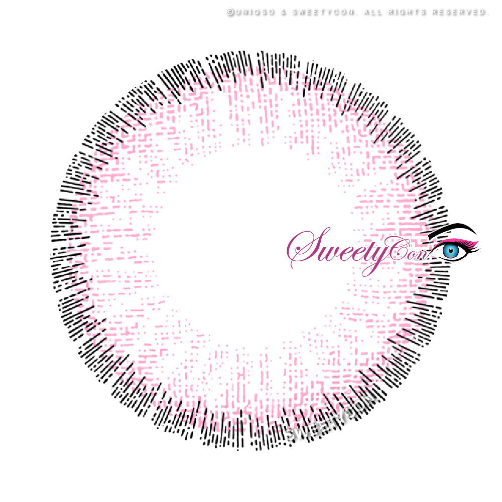 Sweety Pomelo Pink (1 lens/pack)-Colored Contacts-UNIQSO UK