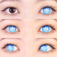 Sweety Pop Star Blue (1 lens/pack)-Colored Contacts-UNIQSO UK