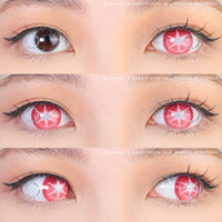 Sweety Pop Star Pink (1 lens/pack)-Colored Contacts-UNIQSO UK