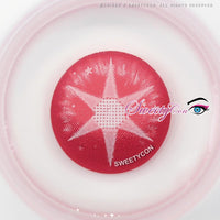 Sweety Pop Star Pink (1 lens/pack)-Colored Contacts-UNIQSO UK