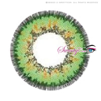 Sweety Poppy Green (1 lens/pack)-Colored Contacts-UNIQSO UK
