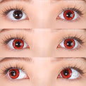 Sweety Poppy Red (1 lens/pack)-Colored Contacts-UNIQSO UK