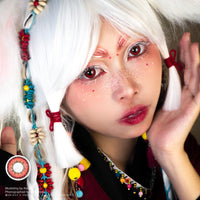 Sweety Poppy Red (1 lens/pack)-Colored Contacts-UNIQSO UK