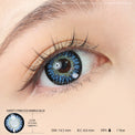 Sweety Princess Mimina Blue (1 lens/pack)-Colored Contacts-UNIQSO UK