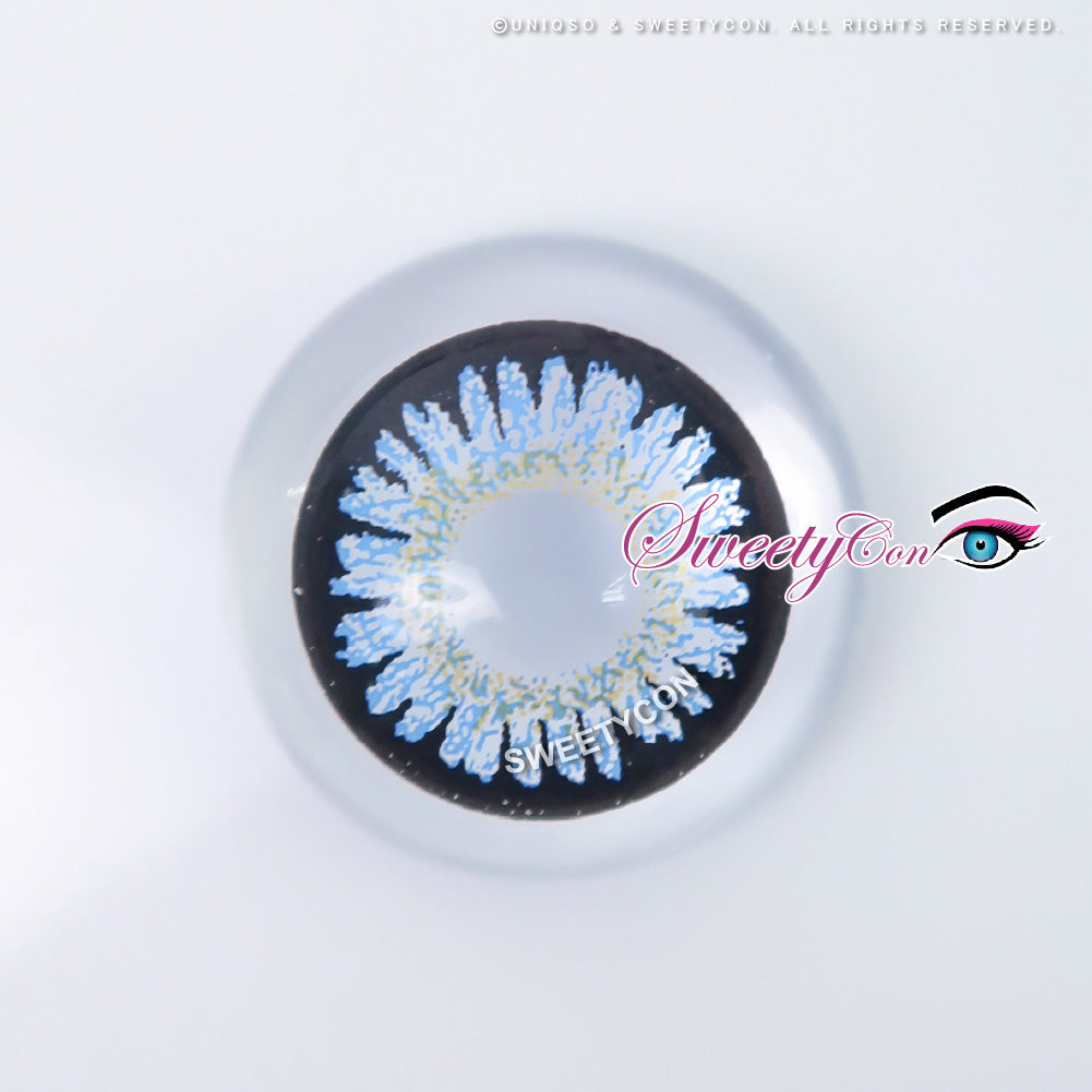 Sweety Princess Mimina Blue (1 lens/pack)-Colored Contacts-UNIQSO UK