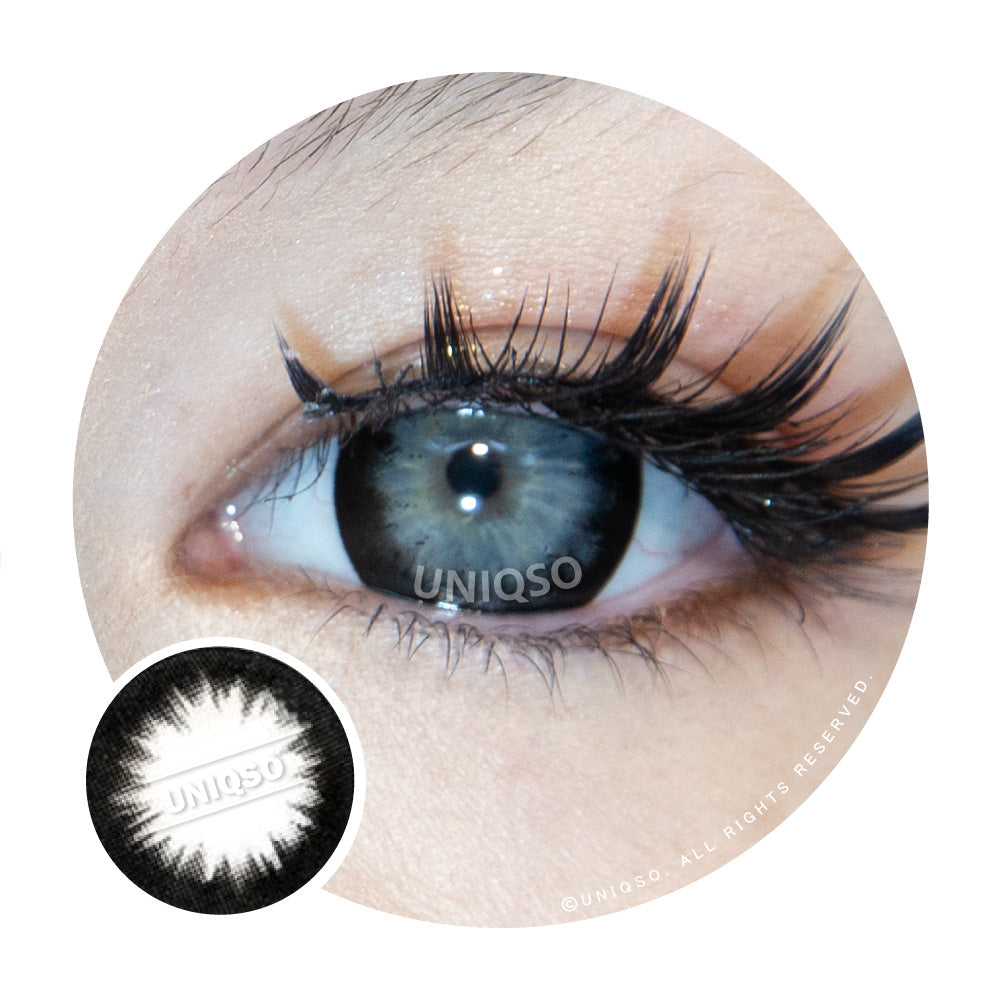 Sweety Pro Black (1 lens/pack)-Colored Contacts-UNIQSO UK