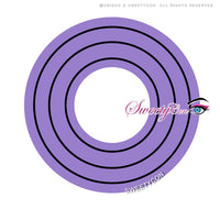 Sweety Purple Rings/ Colossus (1 lens/pack)-Colored Contacts-UNIQSO UK