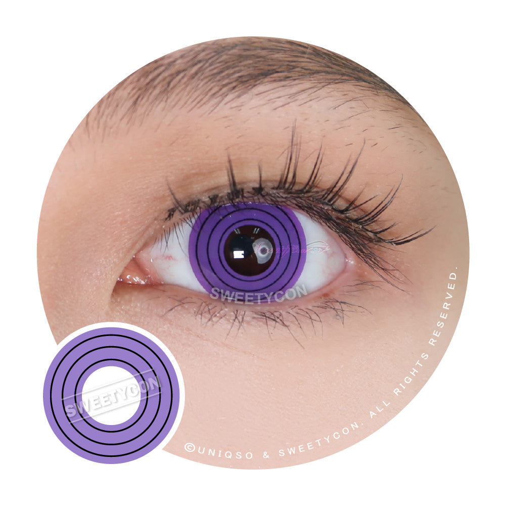Sweety Purple Rings/ Colossus (1 lens/pack)-Colored Contacts-UNIQSO UK