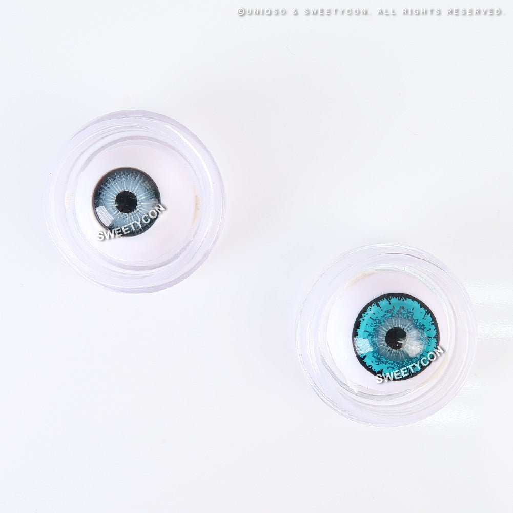 Sweety Queen Blue Green (1 lens/pack)-Colored Contacts-UNIQSO UK
