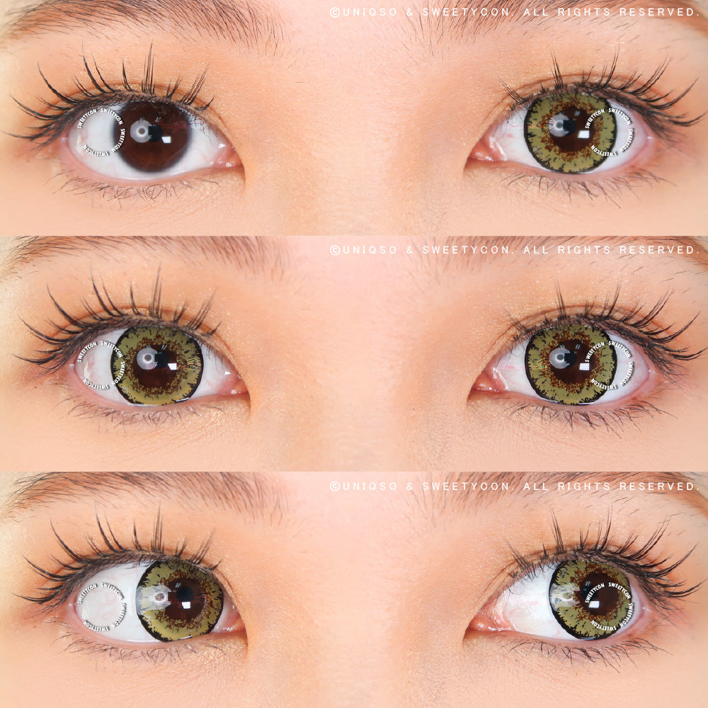 Sweety Queen Brown (1 lens/pack)-Colored Contacts-UNIQSO UK
