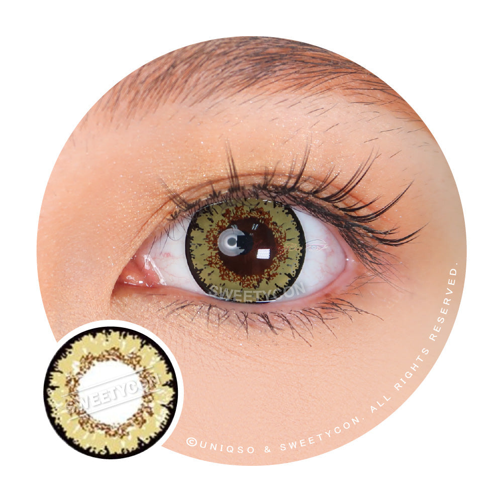 Sweety Queen Brown (1 lens/pack)-Colored Contacts-UNIQSO UK