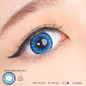 Sweety Queen Dark Blue (1 lens/pack)-Colored Contacts-UNIQSO UK