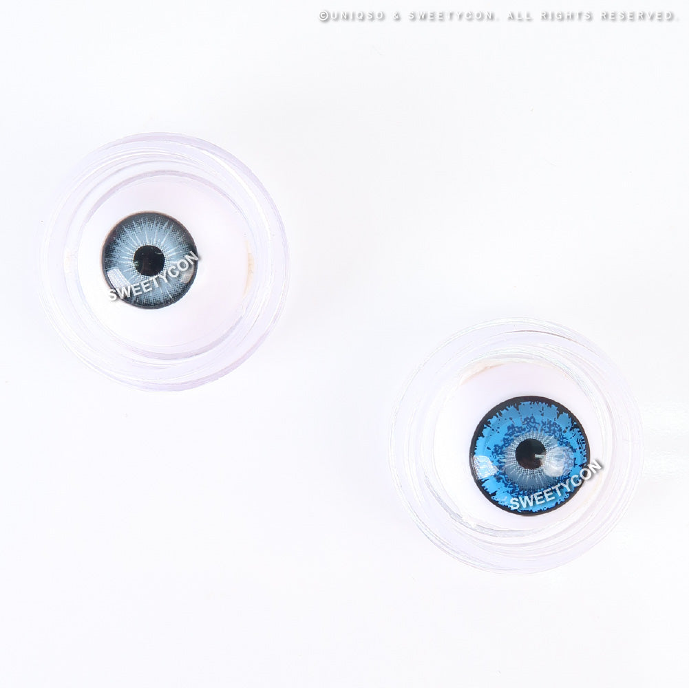 Sweety Queen Dark Blue (1 lens/pack)-Colored Contacts-UNIQSO UK