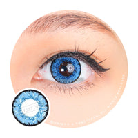 Sweety Queen Dark Blue (1 lens/pack)-Colored Contacts-UNIQSO UK