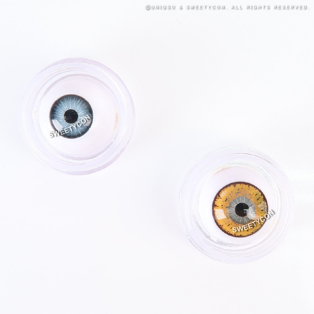 Sweety Queen Gold Yellow (1 lens/pack)-Colored Contacts-UNIQSO UK