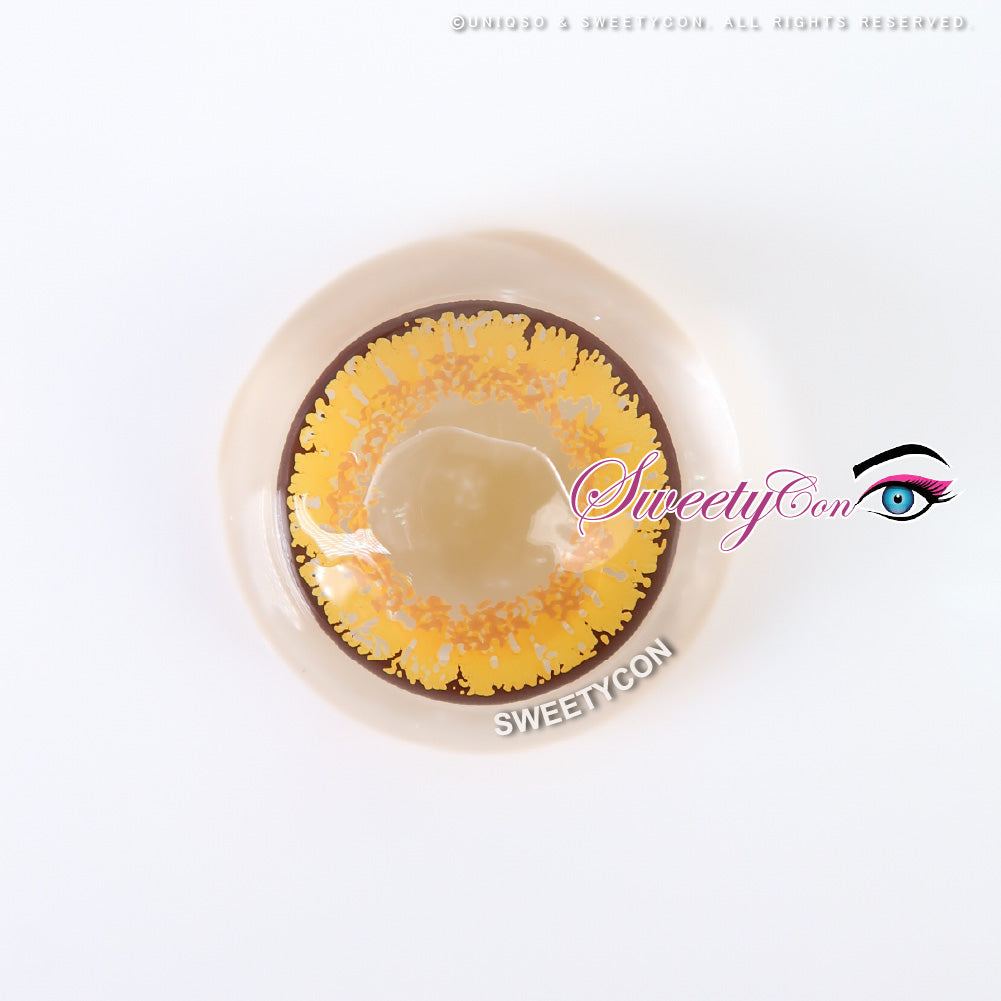 Sweety Queen Gold Yellow (1 lens/pack)-Colored Contacts-UNIQSO UK