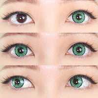 Sweety Queen Green (1 lens/pack)-Colored Contacts-UNIQSO UK