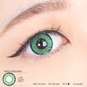 Sweety Queen Green (1 lens/pack)-Colored Contacts-UNIQSO UK