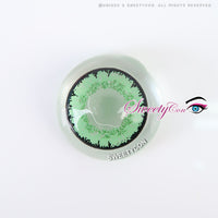 Sweety Queen Green (1 lens/pack)-Colored Contacts-UNIQSO UK