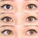 Sweety Queen Light Brown (1 lens/pack)-Colored Contacts-UNIQSO UK