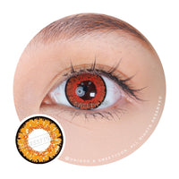 Sweety Queen Light Orange (1 lens/pack)-Colored Contacts-UNIQSO UK
