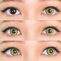 Sweety Queen Light Yellow (1 lens/pack)-Colored Contacts-UNIQSO UK