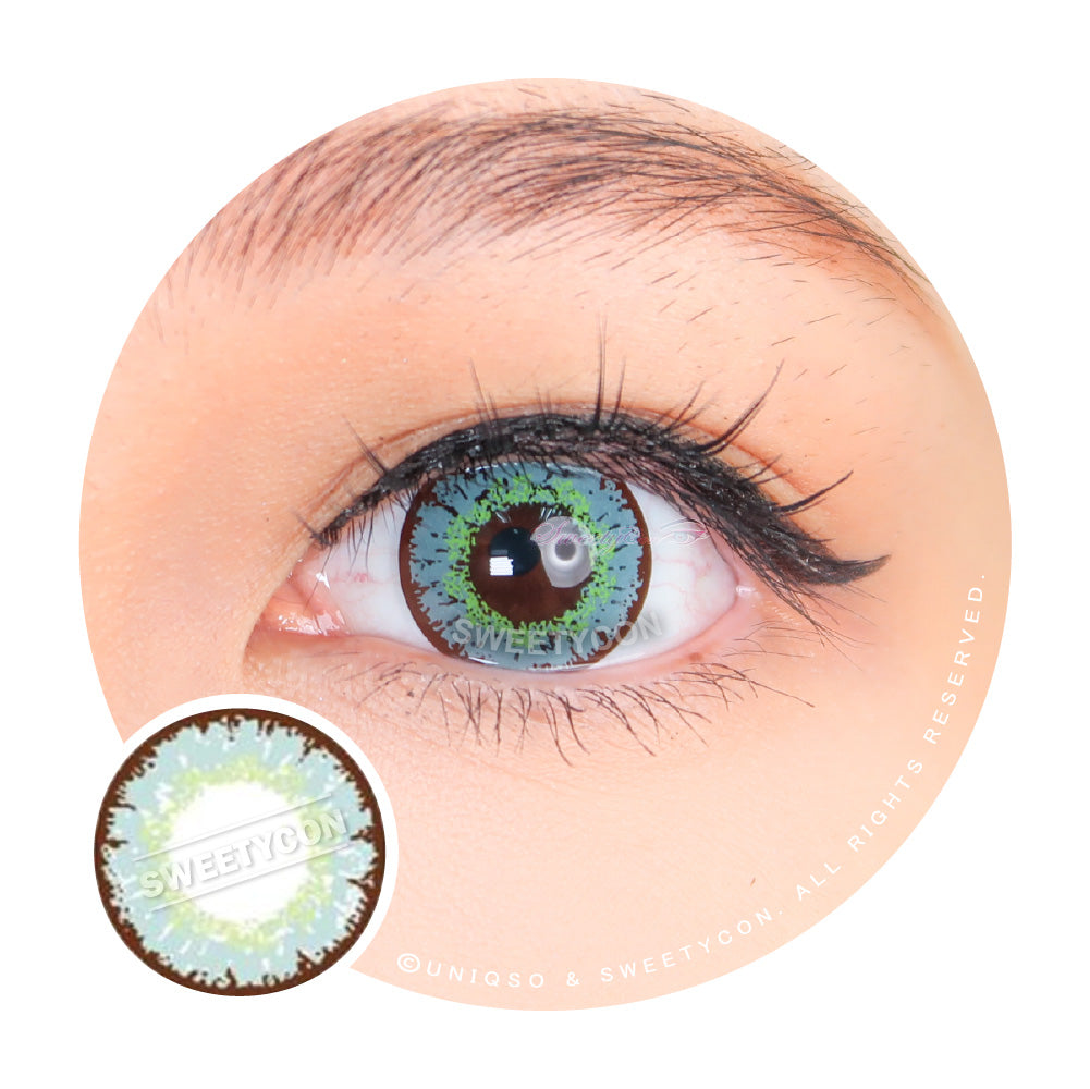 Sweety Queen Pearl Blue (1 lens/pack)-Colored Contacts-UNIQSO UK
