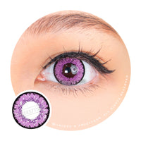 Sweety Queen Violet (1 lens/pack)-Colored Contacts-UNIQSO UK