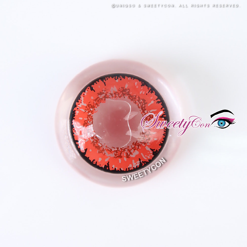 Sweety Queen Wine Red (1 lens/pack)-Colored Contacts-UNIQSO UK