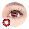 Sweety Queen Wine Red (1 lens/pack)-Colored Contacts-UNIQSO UK